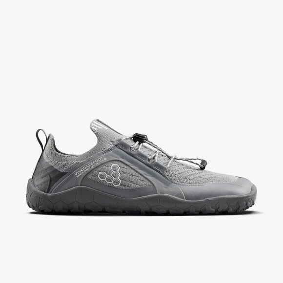 Vivobarefoot Primus Trail Knit FG Womens in Ultimate Grey - Picture 1 of 8